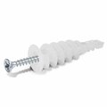 Rawlplug Wall Anchor, 1-1/4" L, Nylon, 48 PK R-S0-DRA-01D+7-1-C